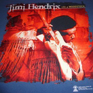 Jimi Hendrix "Live At Woodstock" T-Shirt